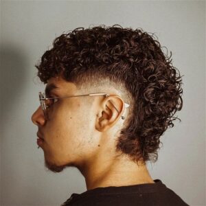 Burst Fade Curly Hair Inspiration
